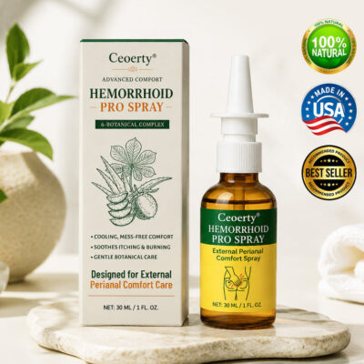 Ceoerty® Advanced Comfort Hemorrhoid PRO Spray with 6-Botanical Comfort Complex