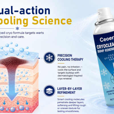 Ceoerty® CryoClear Pro spray with Centella Asiatica and tea tree oil