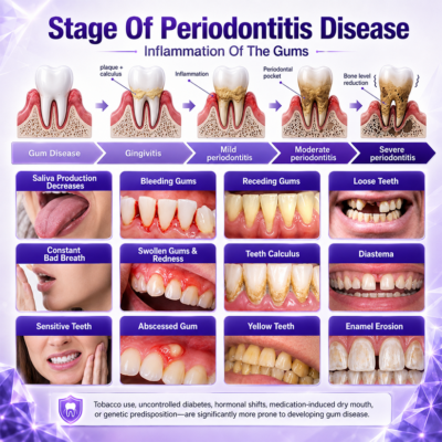 Ceoerty® toothpaste designed for receding gums and exposed root care