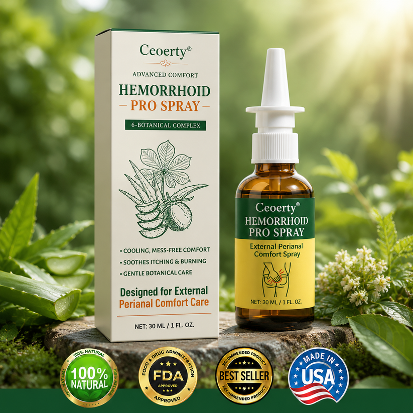 Ceoerty® quick-drying perianal spray with calendula and botanical ingredients